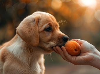 National Peach Month: Delicious Peach Dog Treat Recipes